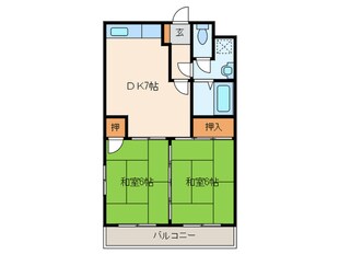 フォ－レストマンションの物件間取画像